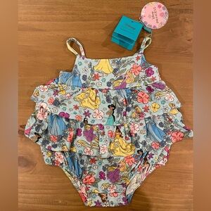 Posh Peanut - Princess Ruffled Bubble Romper